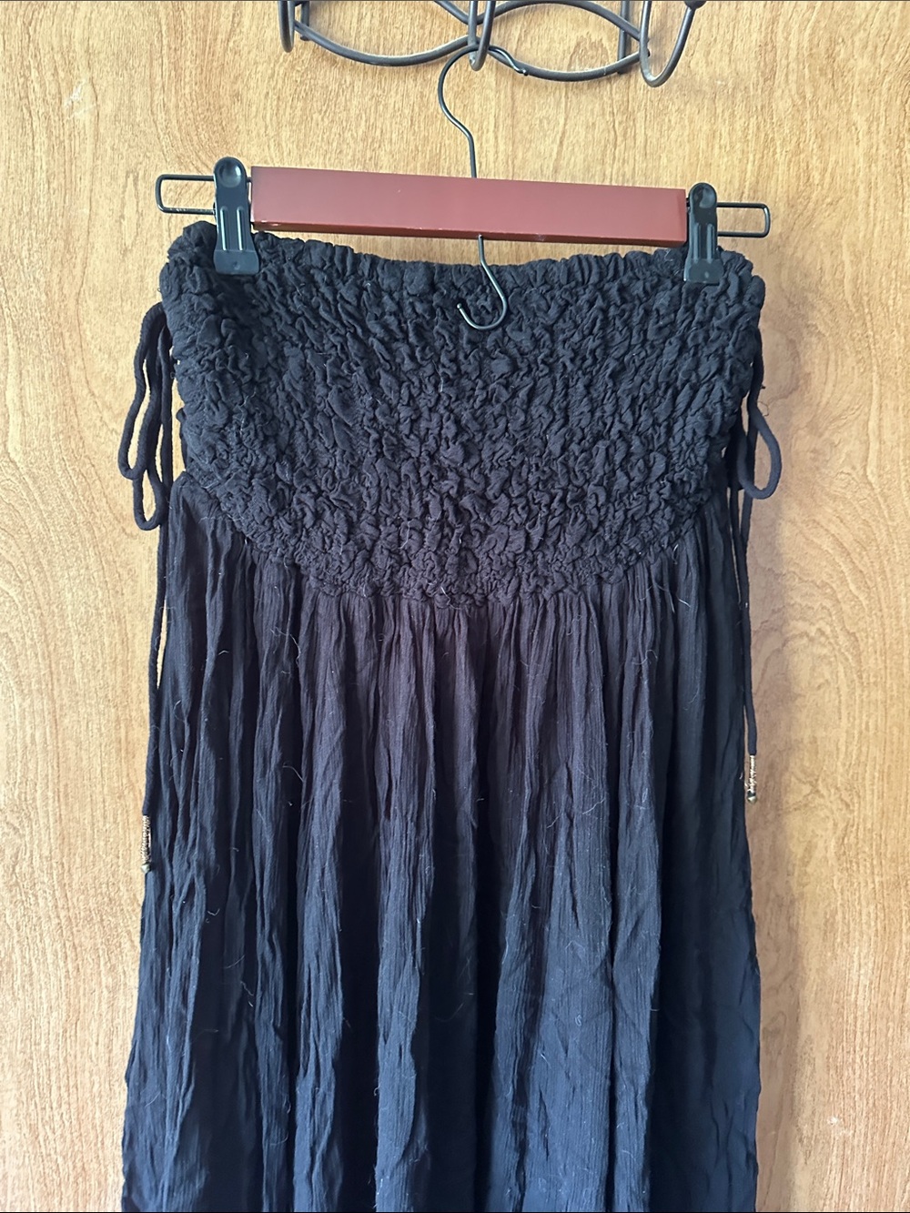 Free People Black strapless, maxi dress - Picture 2 of 5